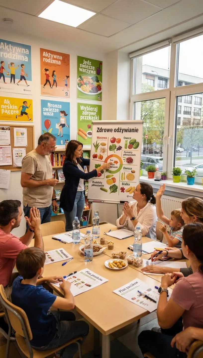 Wzmacnianie więzi rodzinnych przez komunikację.